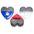 Jumbo Size Heart Magnetic Memo Clip with Strong Grip